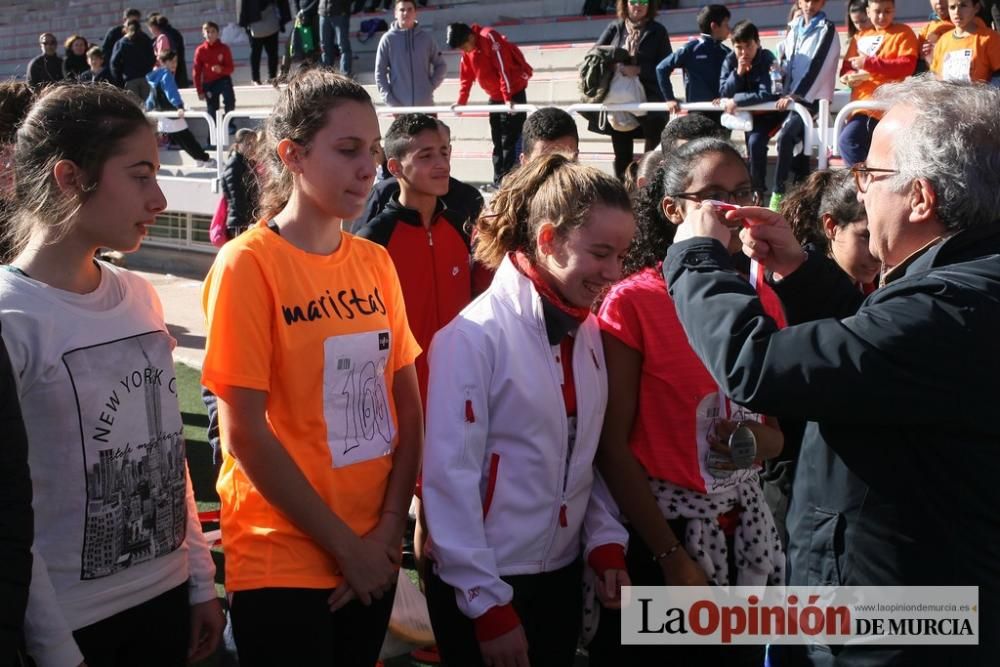 Cross Escolar en Monte Romero