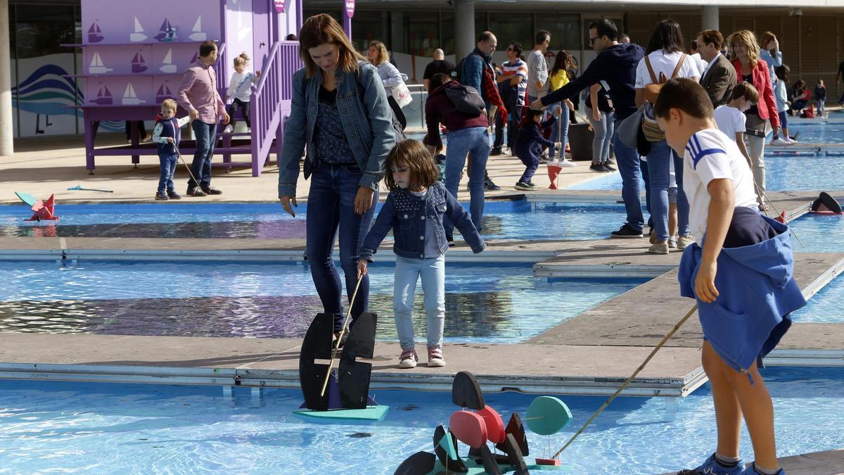 El Río y juego es el espacio más valorado por los niños en las Fiestas del Pilar.