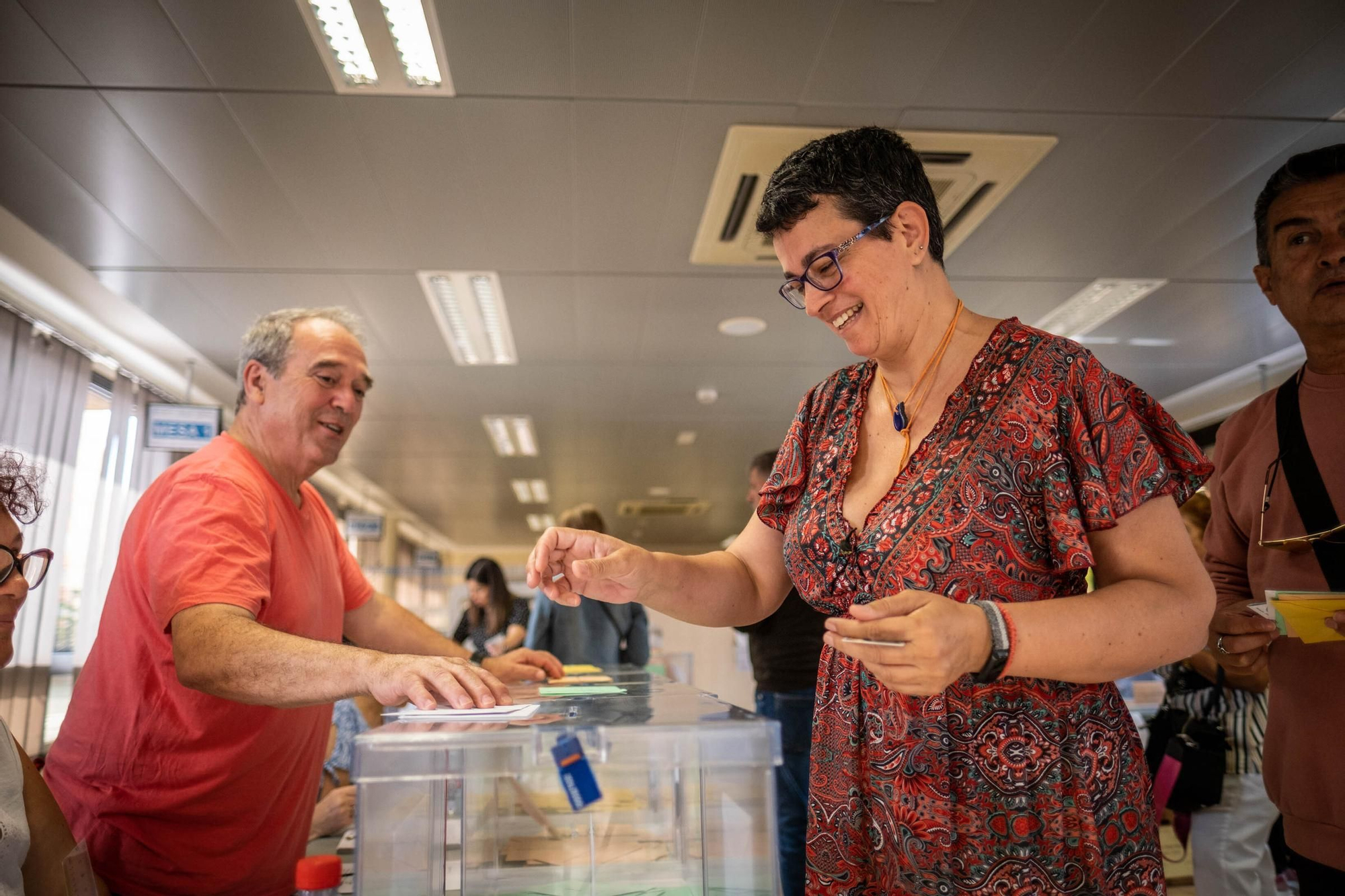 Jornada electora en Santa Cruz de Tenerife