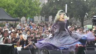 El Atlantic Pride tiñe A Coruña de color arcoíris
