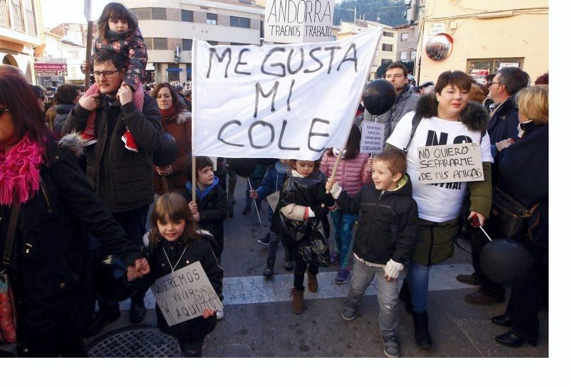 Masiva manifestación en Andorra