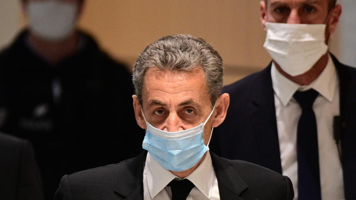Nicolas Sarkozy, a su llegada a los juzgados el pasado 7 de diciembre.