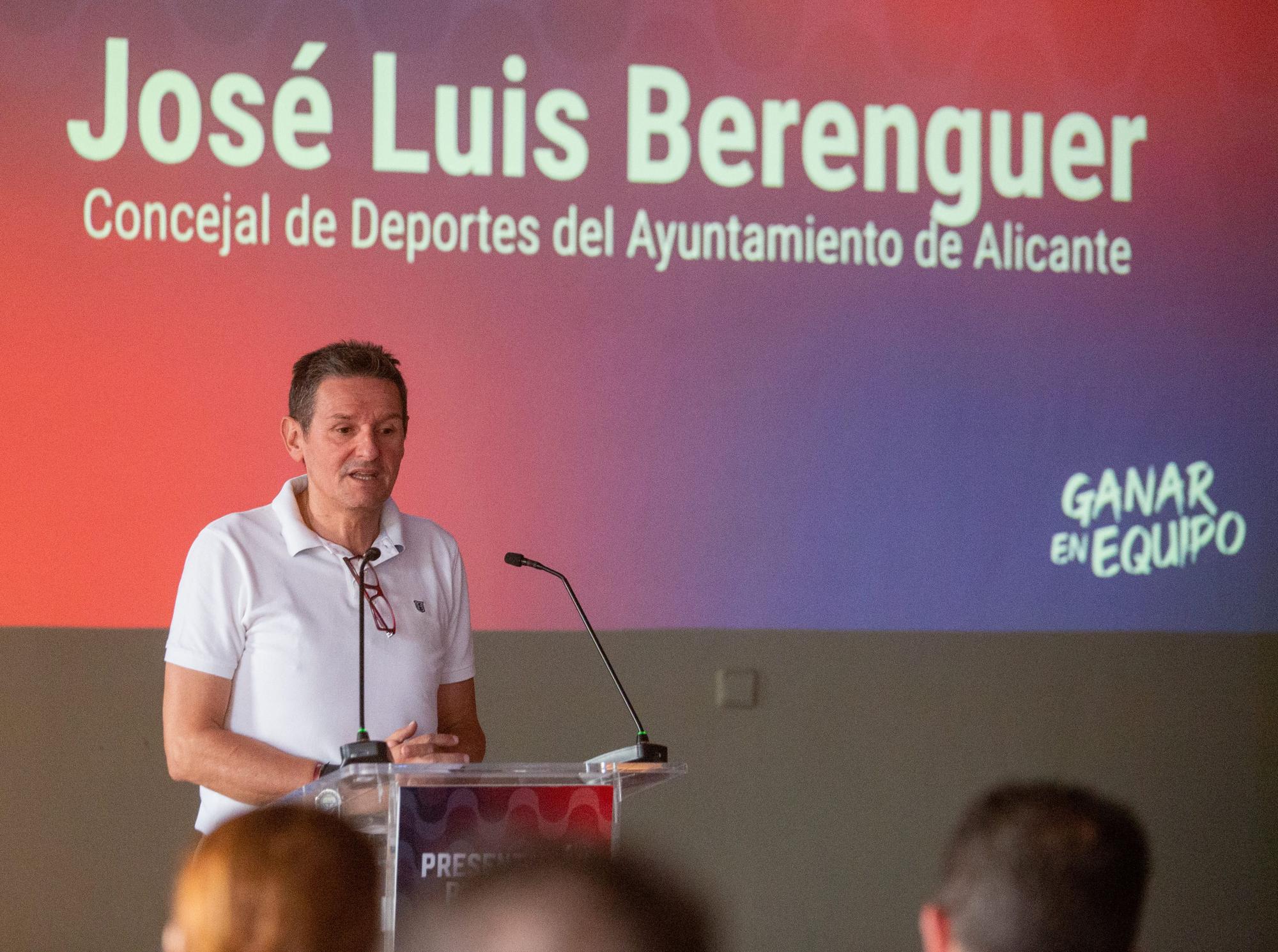 José Luis Berenguer, concejal de Deportes