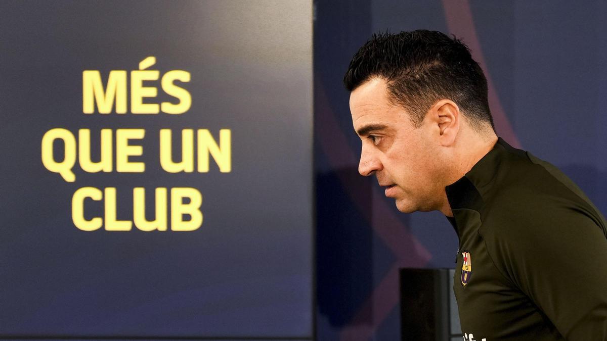 Xavi: "He posat dinersde la meva butxaca per entrenar aquí"