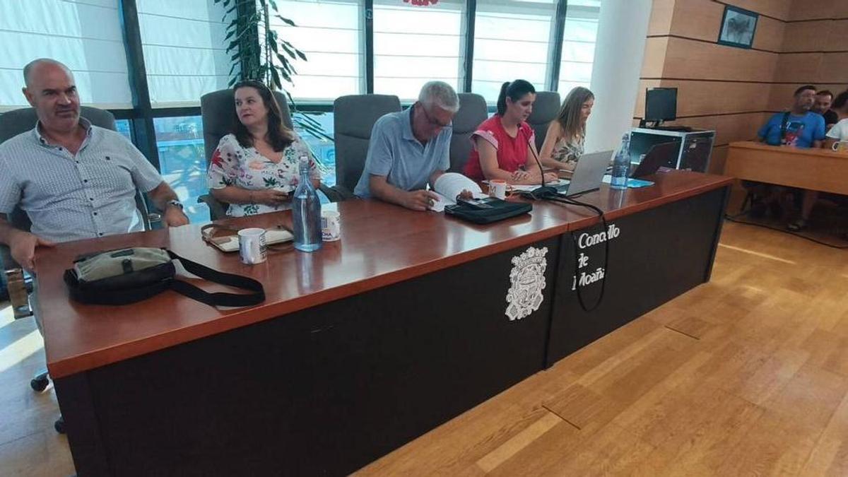 Asamblea de la Mancomunidad de O Morrazo el pasado 2 de julio