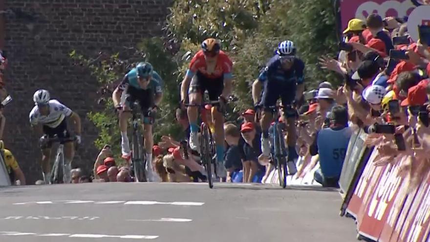 Alejandro Valverde se queda a las puertas de su sexto triunfo en la Flecha Valona