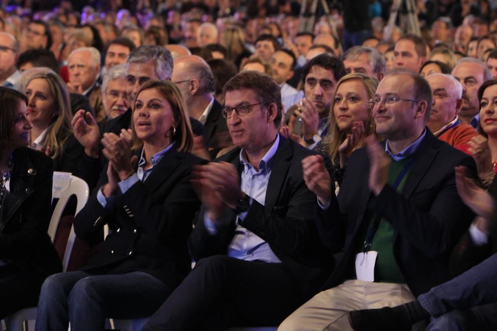 El PPdeG aclama a Feijóo en su congreso en Ourense