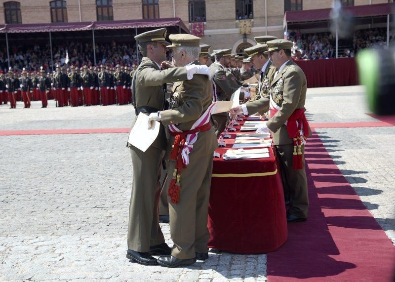 Visita de Felipe VI a la Academia General Militar de Zaragoza