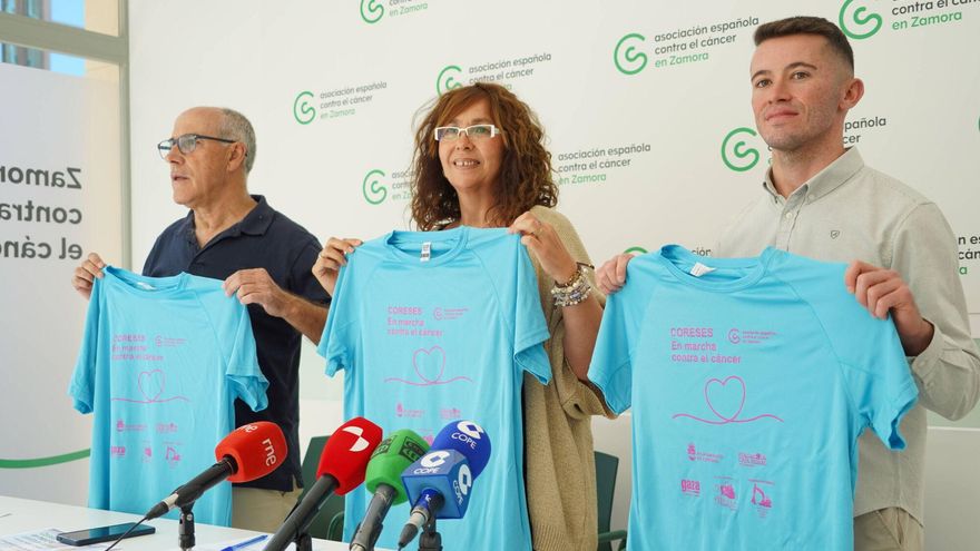 Coreses acoge por V vez la marcha contra el cáncer