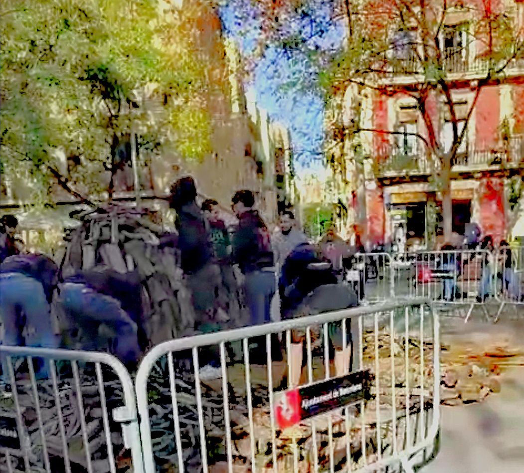 Fiesta de Sant Antoni en Gràcia