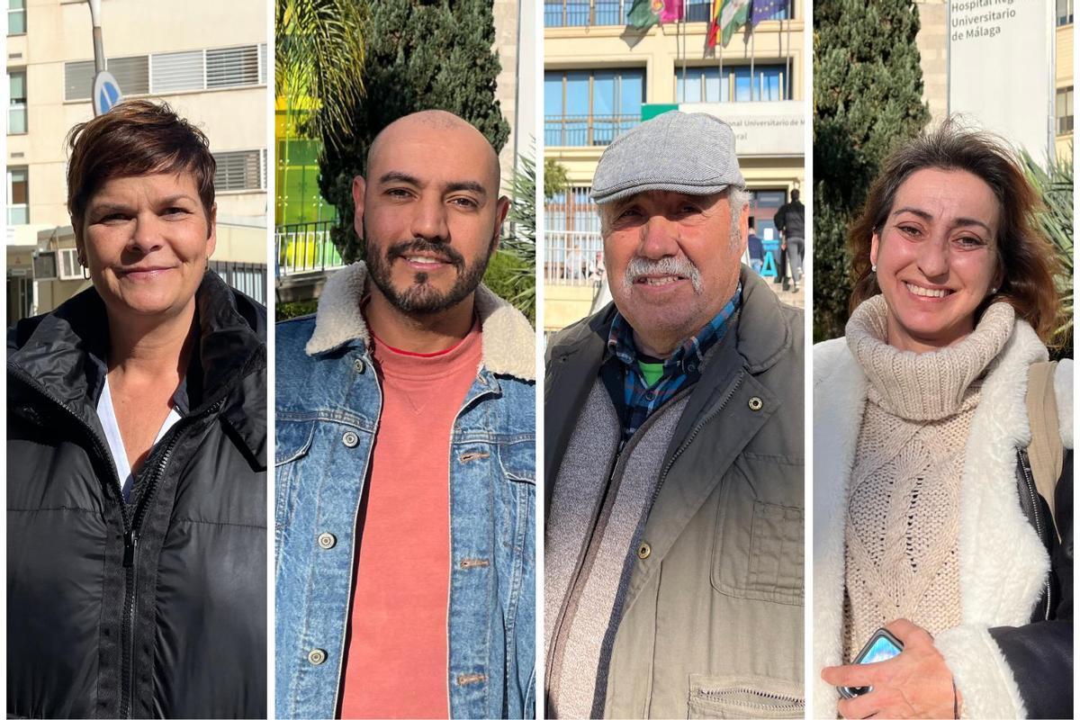 De izq. a dcha. Yolanda, Cristian, Francisco y Nuria.