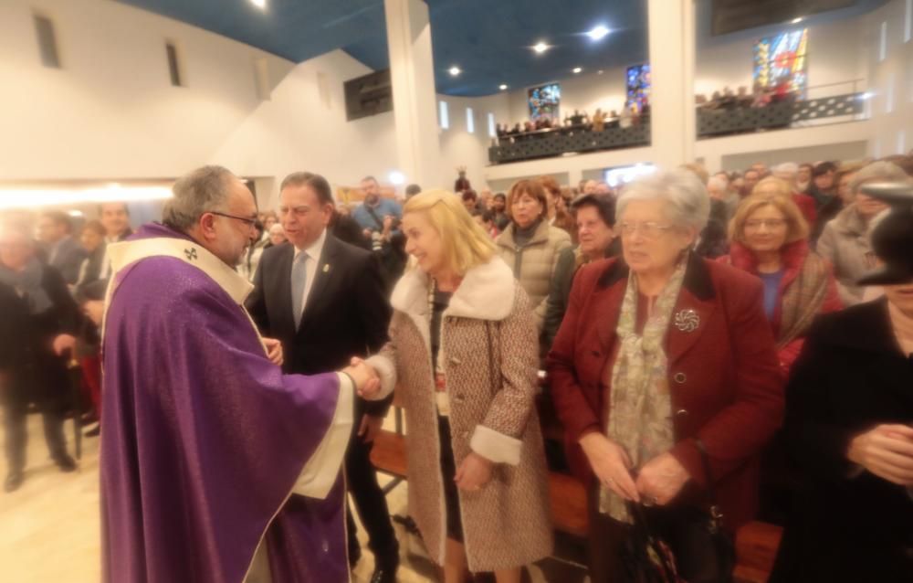 Inauguración obras de la iglesia de La Tenderina