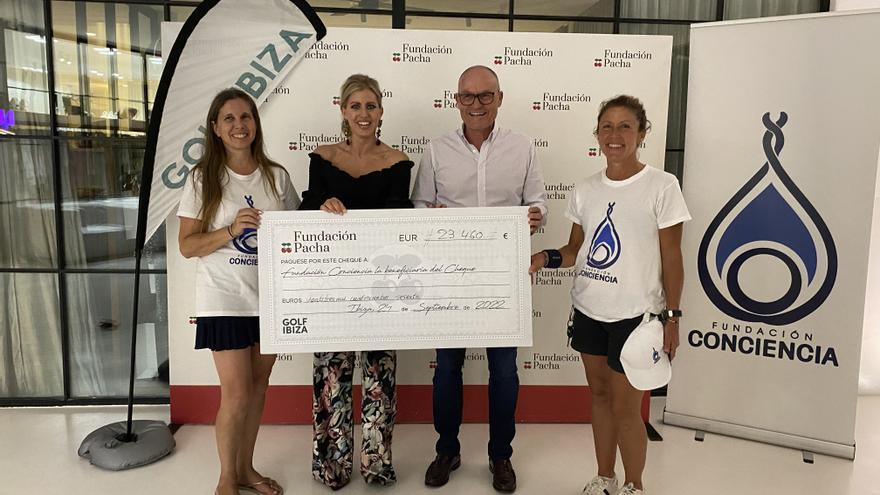 Más de 23.000 euros recaudados en el I Torneo Fundación Pacha en Golf Ibiza para la Fundación Conciencia