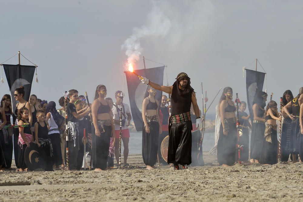 Conquista mora en las fiestas de Santa Pola