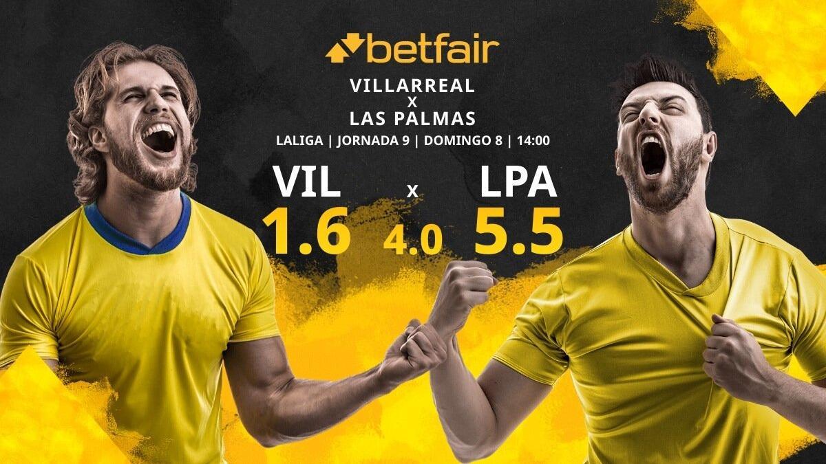 Villarreal CF vs. UD Las Palmas: horario, TV, estadísticas, clasificación y pronósticos