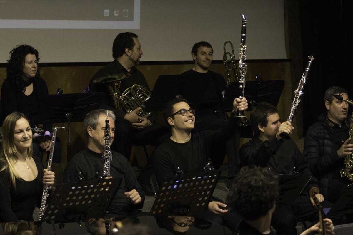 Escolares de Ibiza visitan el Conservatorio.