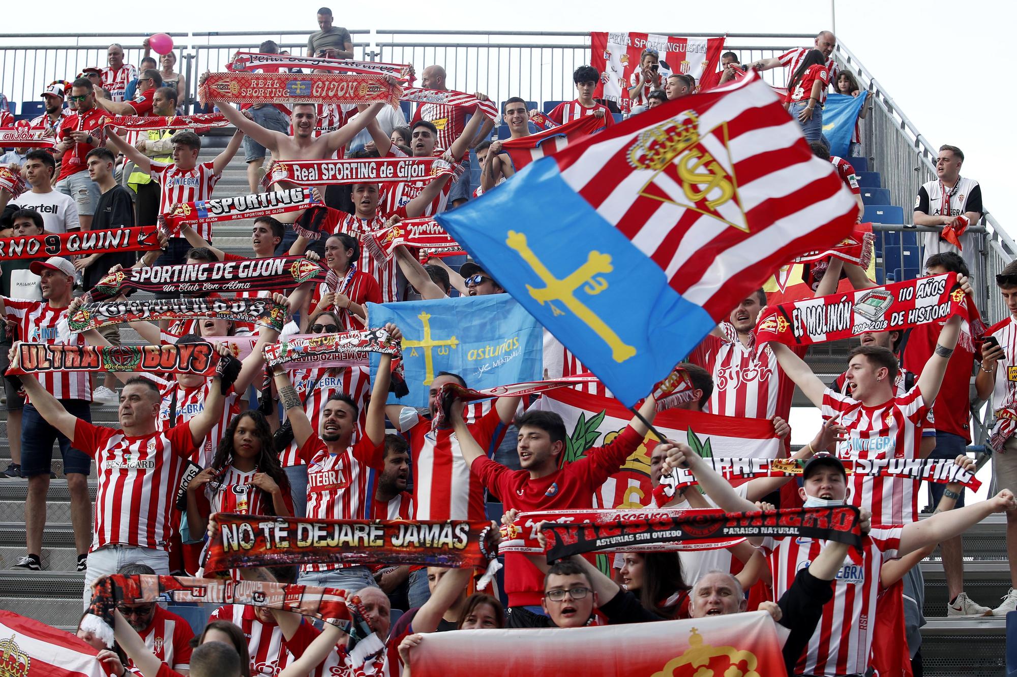 EN IMÁGENES: Así ha sido el Fuenlabrada-Sporting