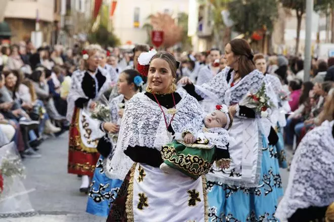 Las mejores imágenes del desfile de la ofrenda floral a la Virgen de la Caridad de Cartagena 2026