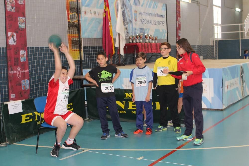 Final de Atletismo en edad escolar