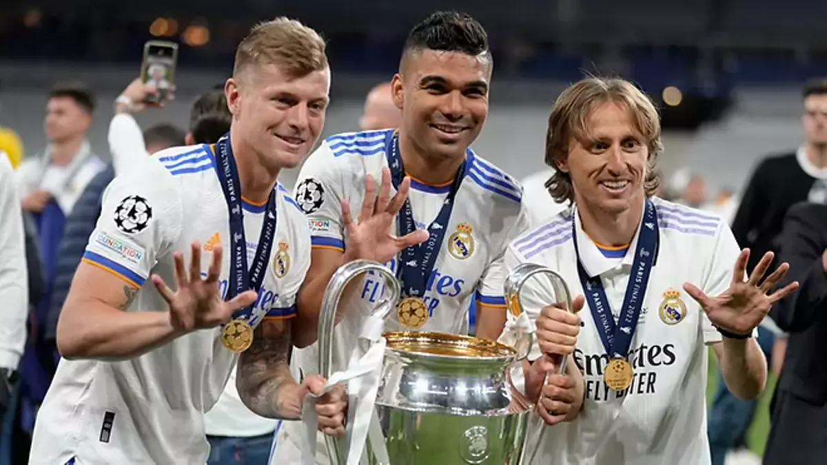 Casemiro, Modric y Kroos wn la última Champions del Real Madrid