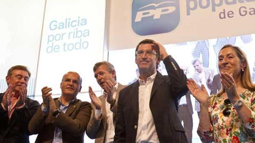 ACTO DE PROCLAMACION DE ALBERTO NUÑEZ FEIJOO COMO CANDIDATO A LA PRESIDENCIA DE LA XUNTA DE GALICIA EN LAS PROXIMAS ELECCIONES 21-OC