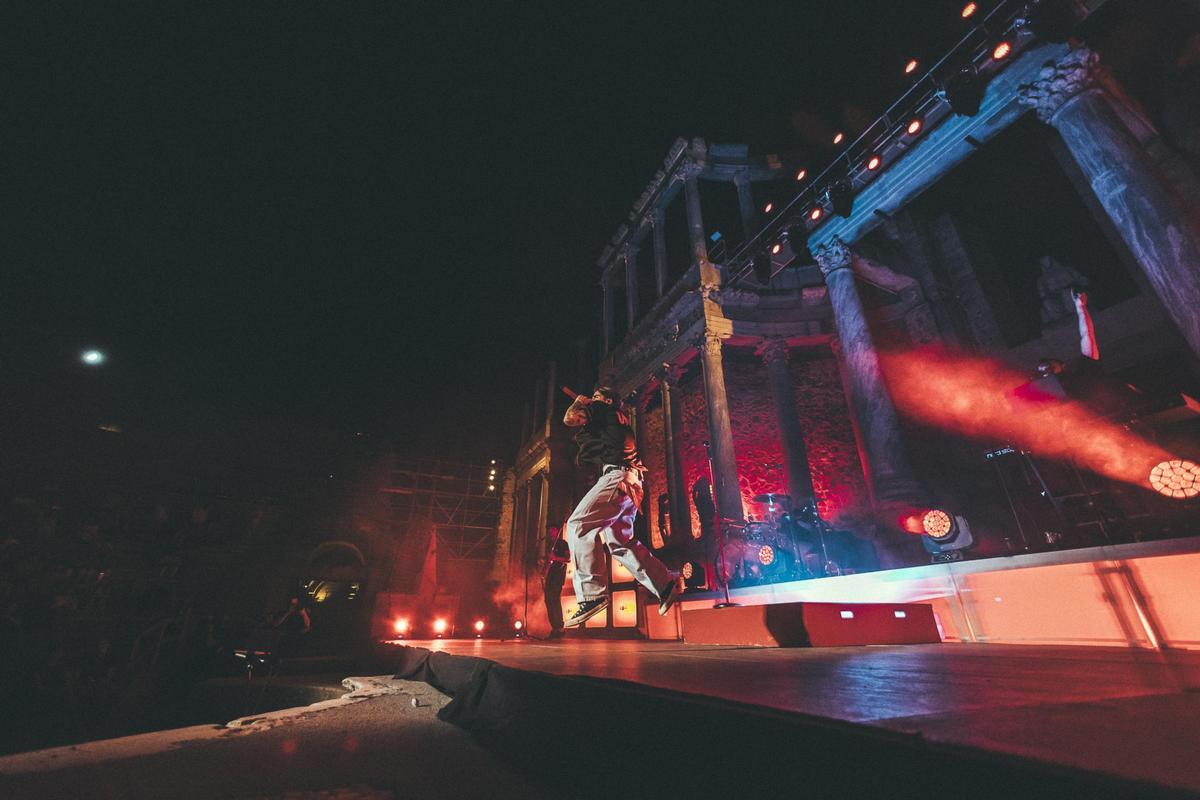 El concierto de Marlon y Álvaro de Luna en el teatro Romano, en imágenes