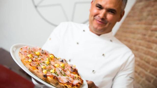 Pizza de Nandu Jubany para el restaurante Nonna Maria