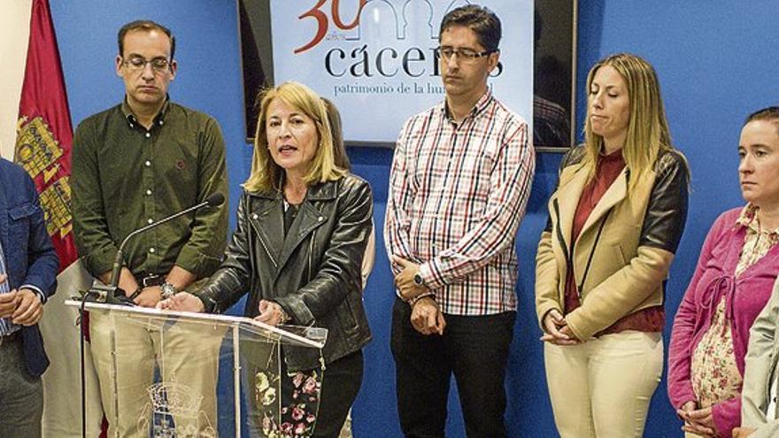 El remanente para gastos generales en el Ayuntamiento de Cáceres tiene un déficit de 3,1 millones