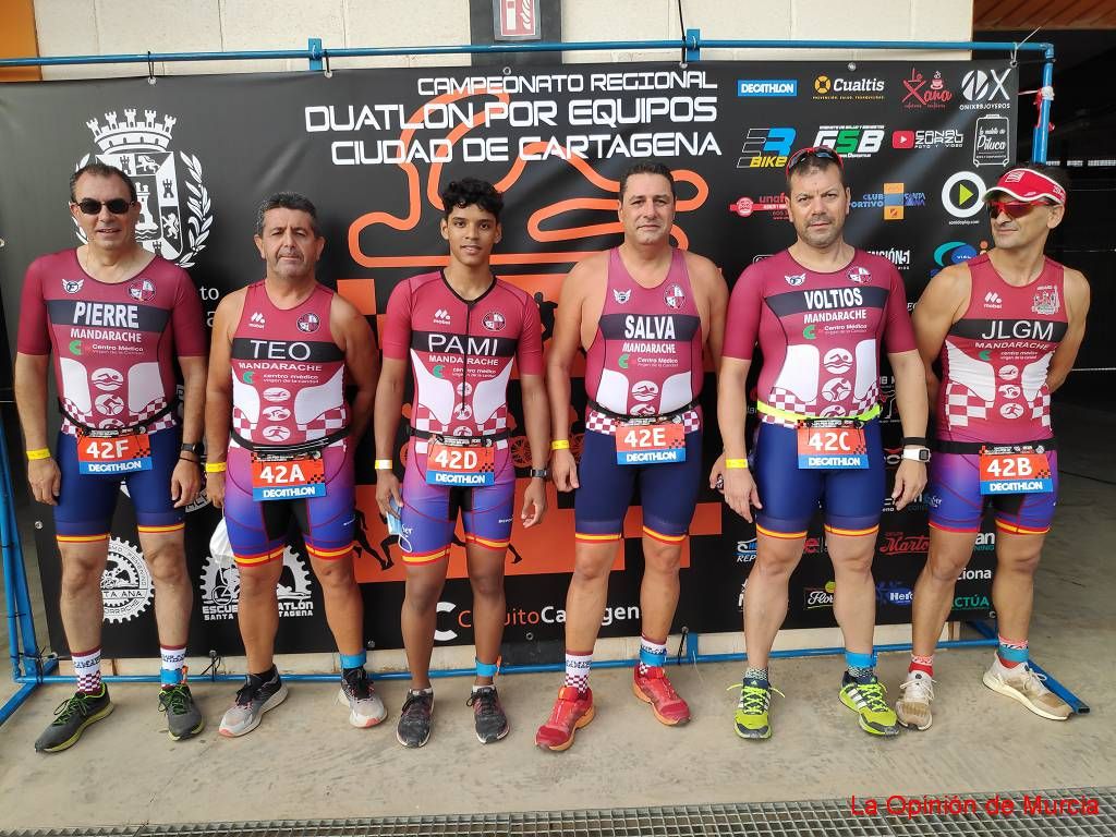 Duatlón de Cartagena-Regional por equipos (2)