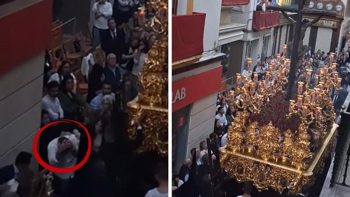 Vídeo | Incidente de la calle Sierpes con la Hermandad de San Benito