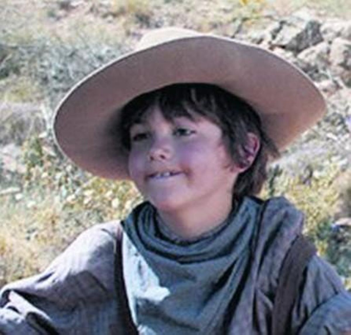 Un dels nens del film. Un dels nens del film.