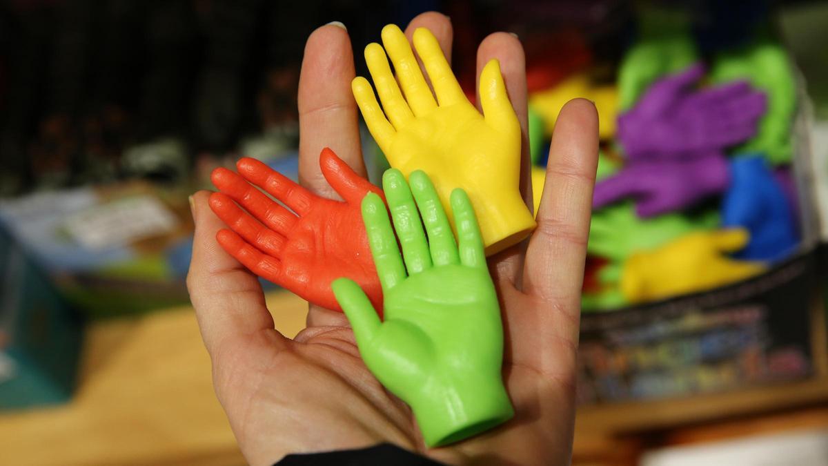 Minimanitas de colores.