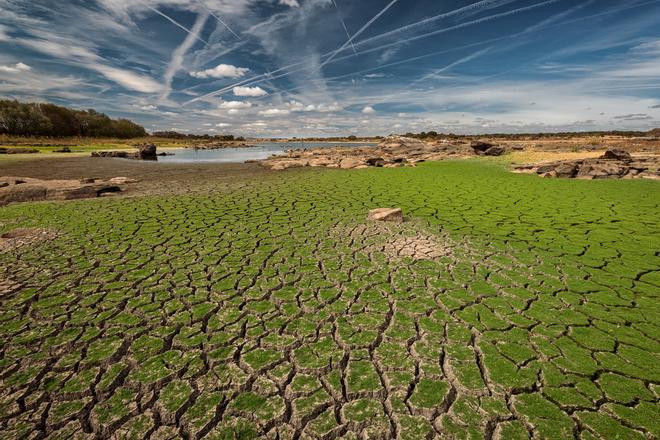 Tragedia climática - Embalse del Molano seco