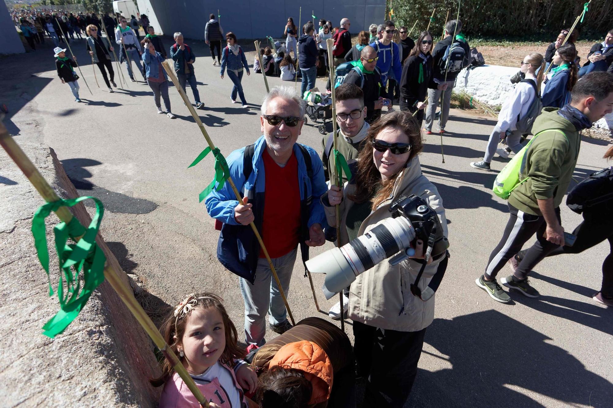 Los castellonenses rememoran sus orígenes con la Romeria