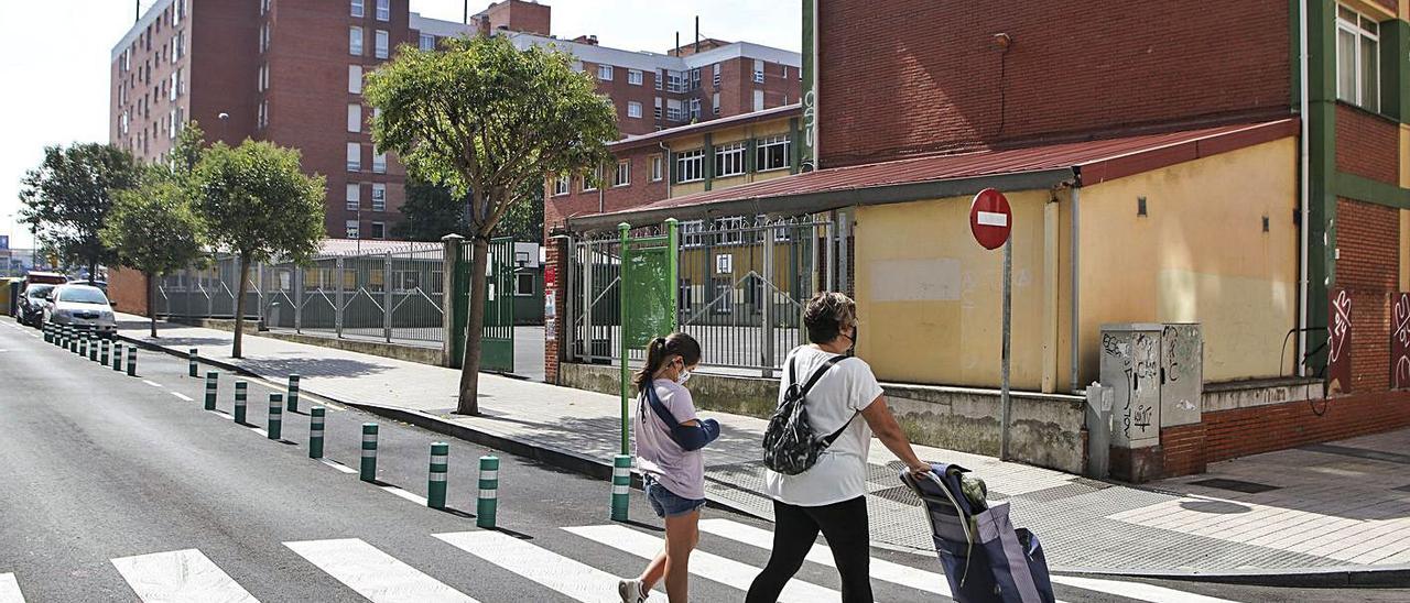 Fachada del colegio Federico García Lorca.