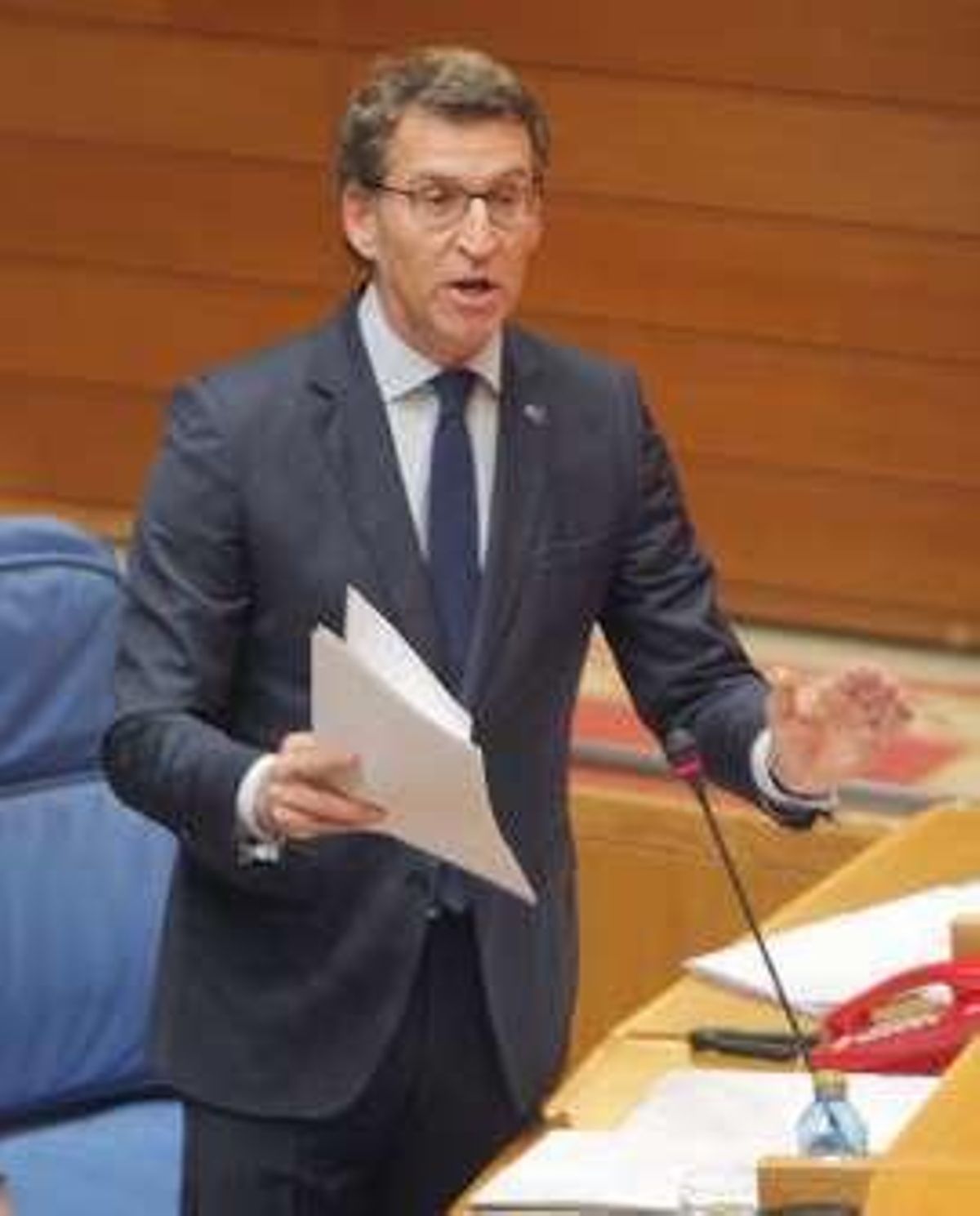 Feijóo defiende que Rajoy beneficia a Galicia y que no aceptará &quot;rupturas&quot; que la perjudiquen