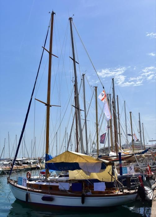 Los barcos clásicos surcan el mar de Mallorca