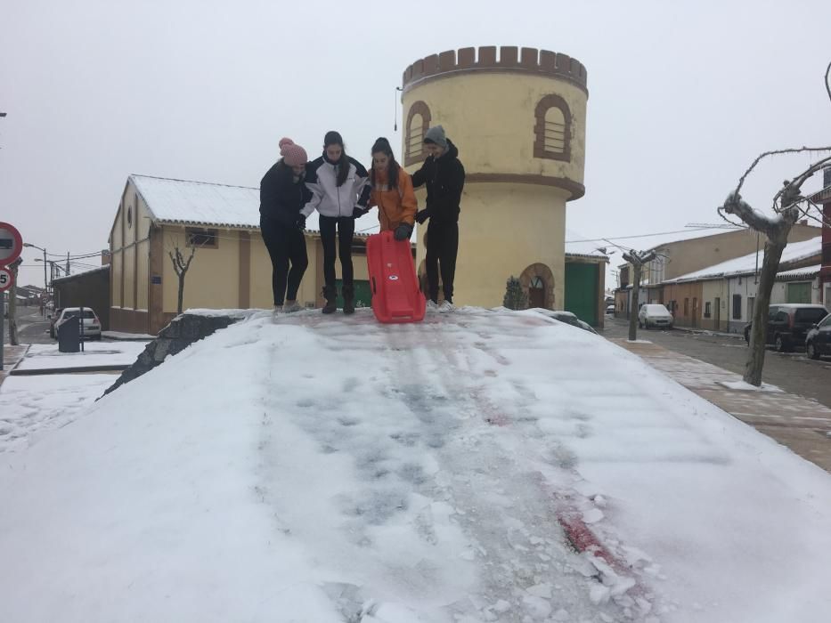 Nieve en Moraleja del Vino