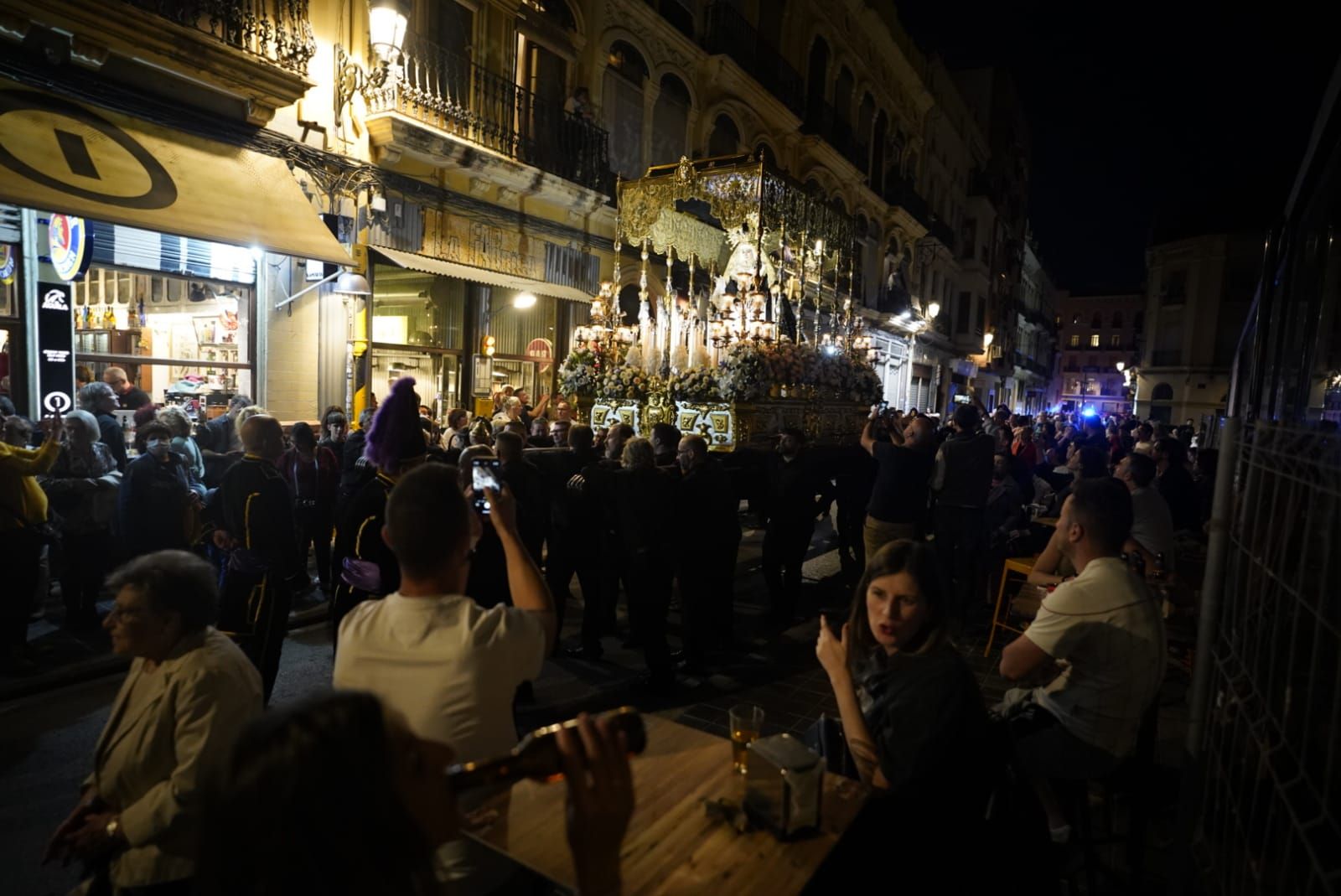 Procesión de la Dolorosa del Grao en la Semana Santa Marinera de València