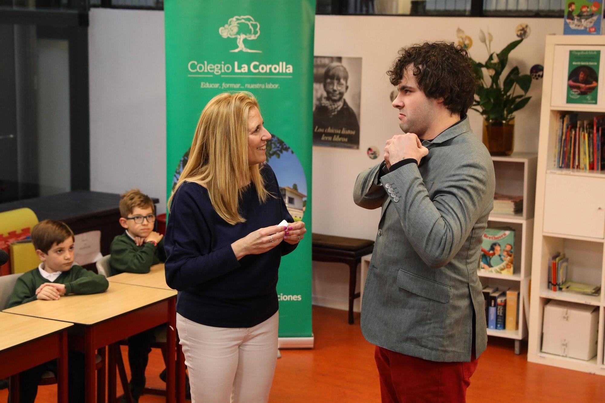 Así fue el pianista Martín García en el colegio La Corolla (en imágenes)