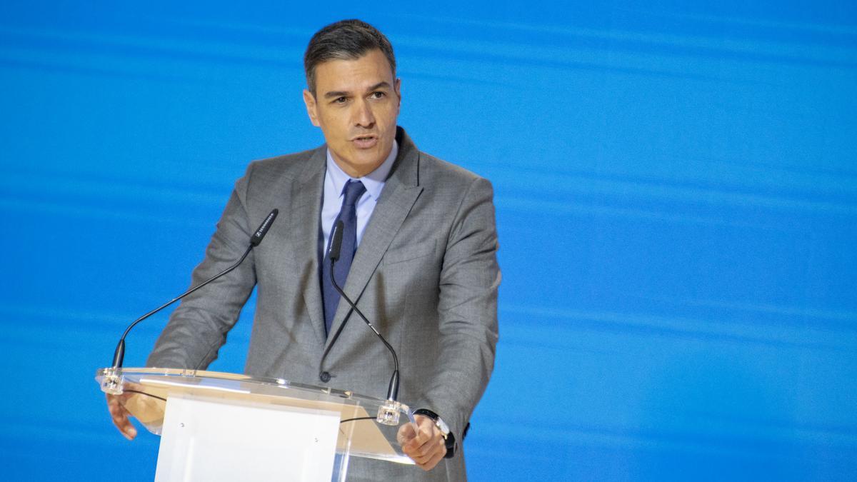 El presidente del Gobierno, Pedro Sánchez.