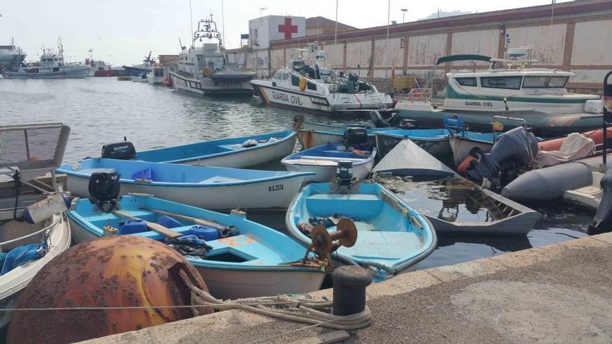 Hasta seis pateras llegaron a la costa cartagenera el pasado fin de semana