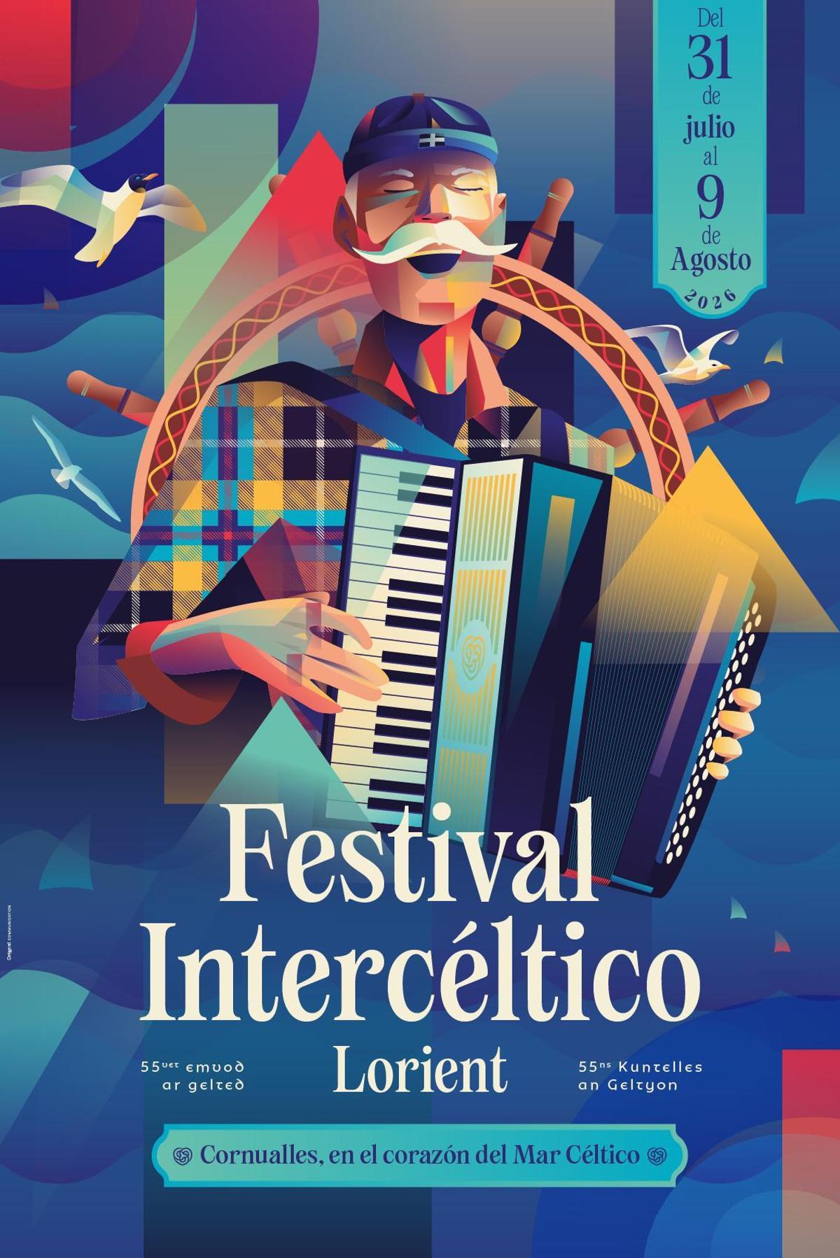 Cartel del festival de Lorient de 2026