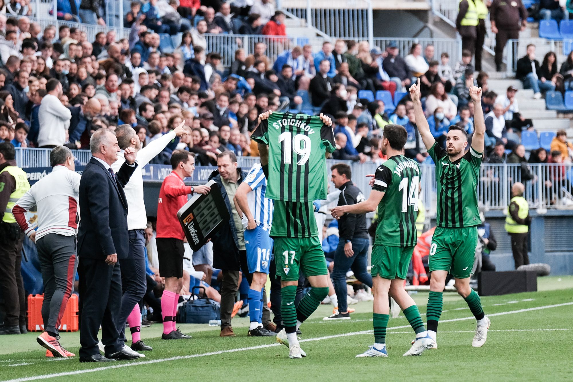 Las imágenes del Málaga CF - SD Éibar en La Rosaleda