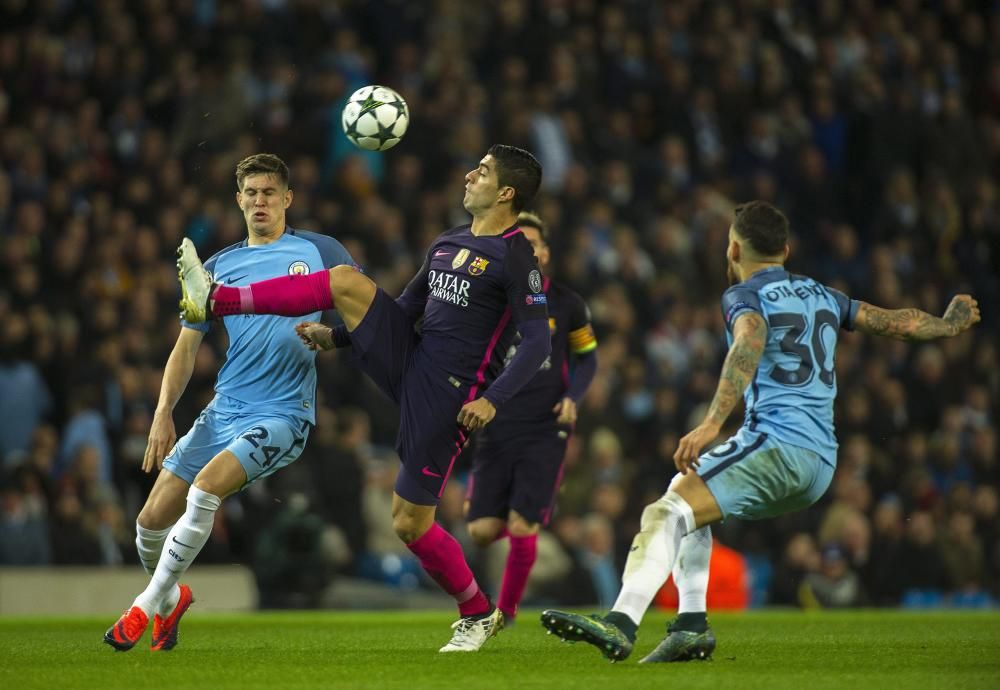 Les imatges del Manchester City - Barça