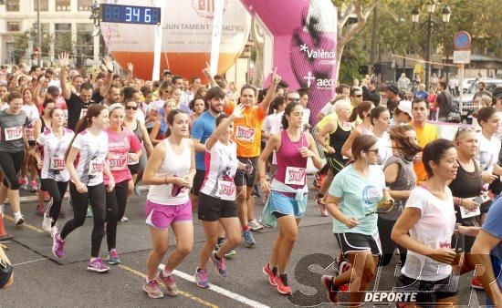 Búscate en la galería de la jornada contra el cáncer en Valencia