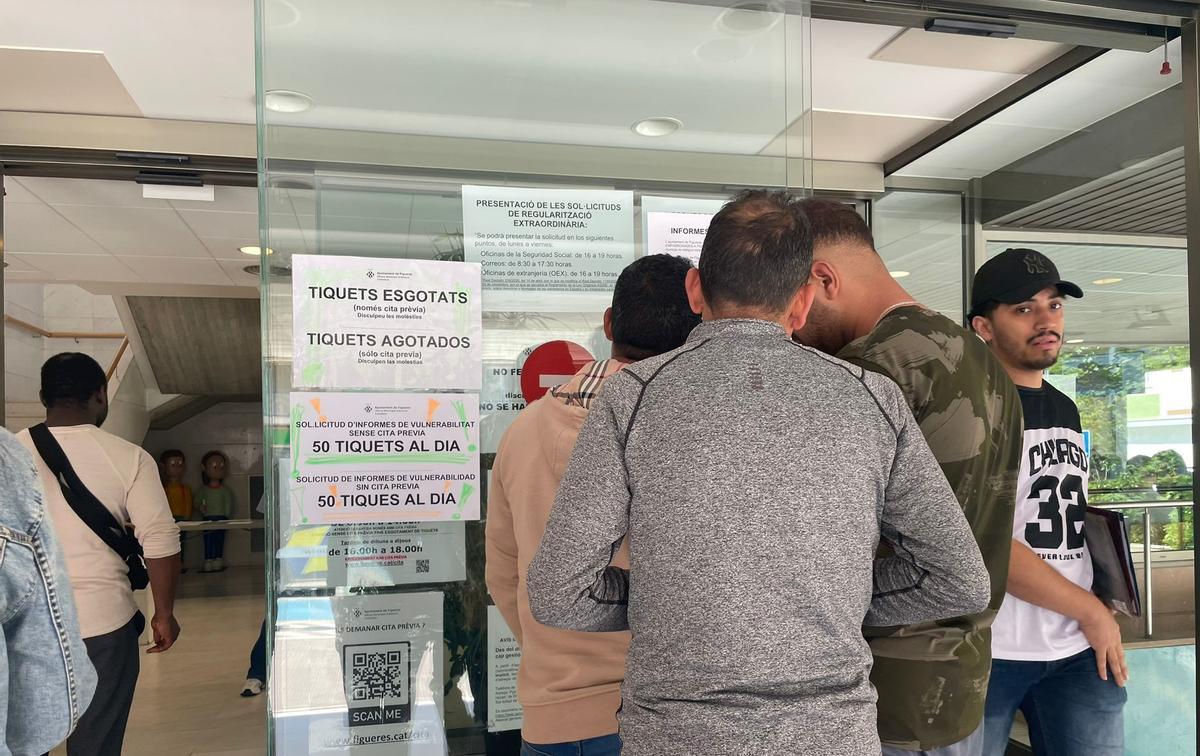 El procés de regularització extraordinària s'ha iniciat aquesta setmana.