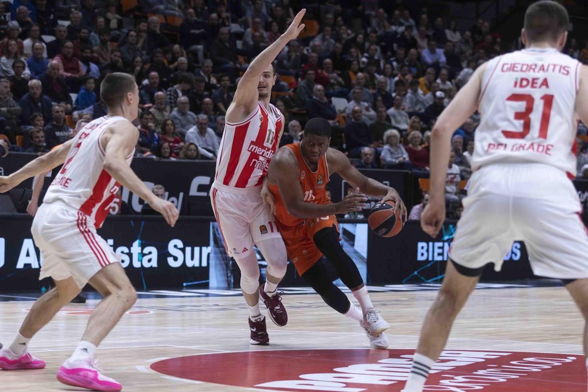 Euroliga Valencia Basket- Crvena Zvezna Meridiamb