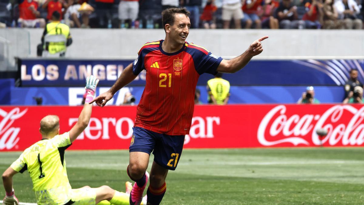 España - Austria, en imágenes