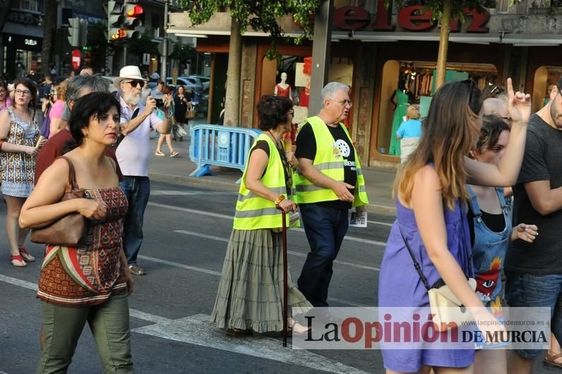 Más de cien voces piden en Murcia "acoger refugiados ya"